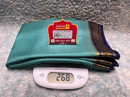 Pure Mysore Silk Saree ( 60 Grams )
