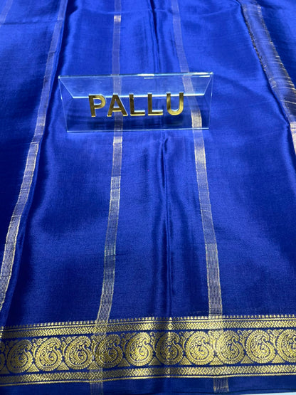 Pure Mysore Silk Saree ( 60 Grams )