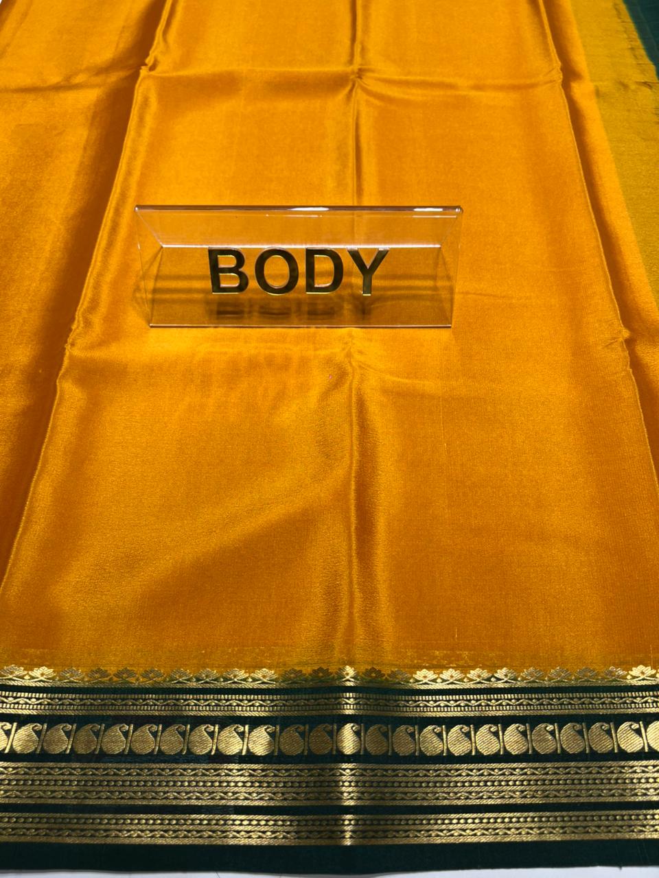 Pure Mysore Silk Saree ( 60 Grams )