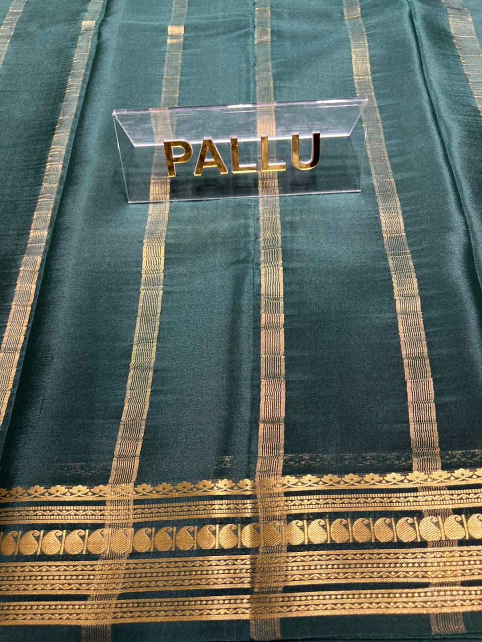 Pure Mysore Silk Saree ( 60 Grams )