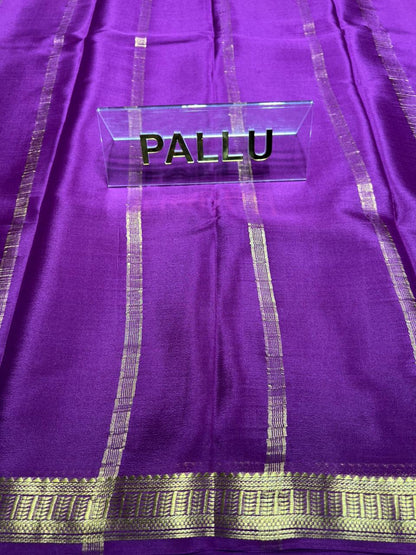 Pure Mysore Silk Saree ( 60 Grams )