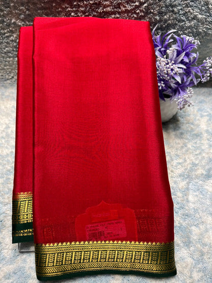 Pure Mysore Silk Saree ( 60 Grams )