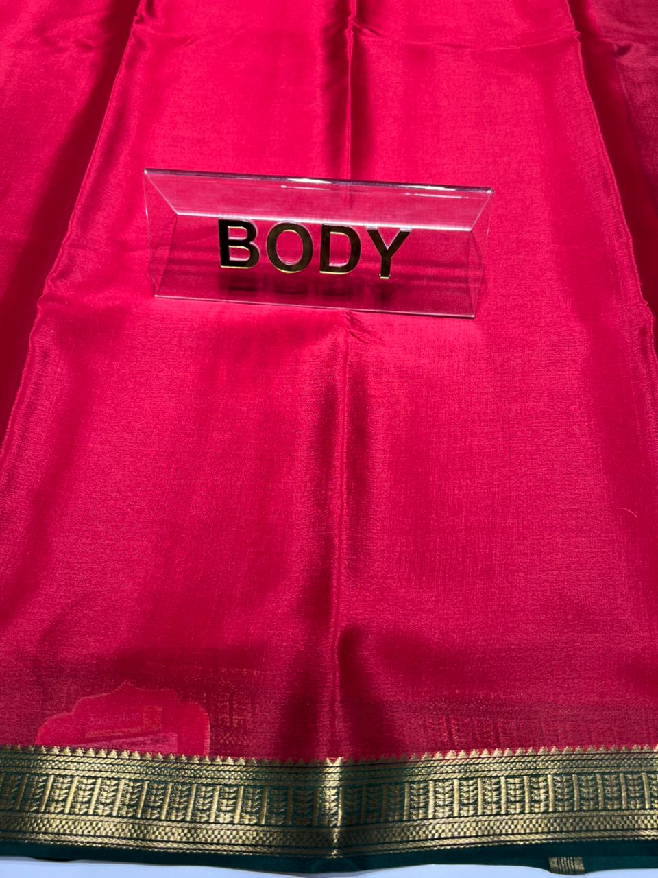 Pure Mysore Silk Saree ( 60 Grams )