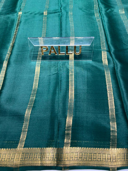 Pure Mysore Silk Saree ( 60 Grams )