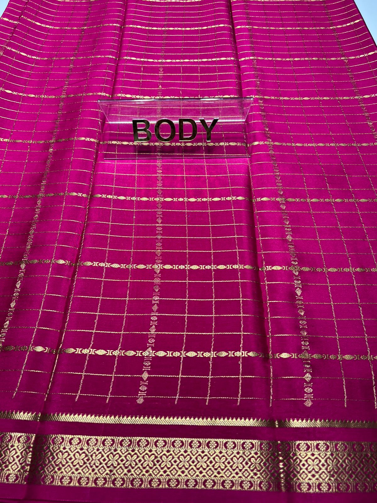 Pure Mysore Silk Saree.