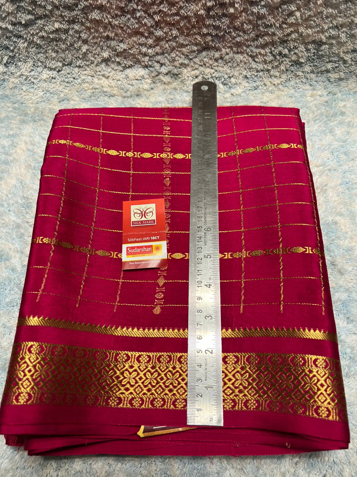 Pure Mysore Silk Saree.