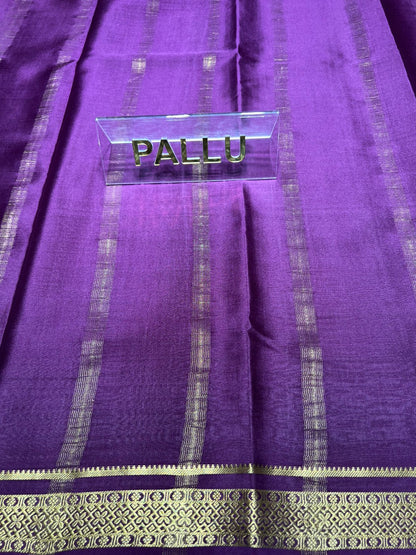 Pure Mysore Silk Saree.