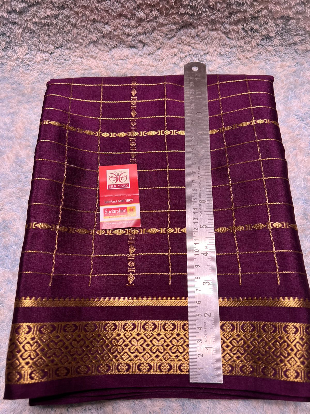 Pure Mysore Silk Saree.