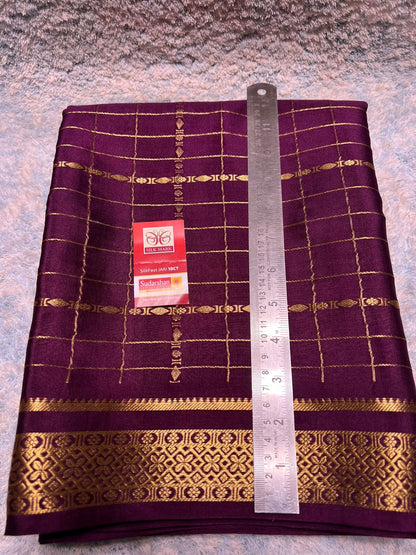 Pure Mysore Silk Saree.
