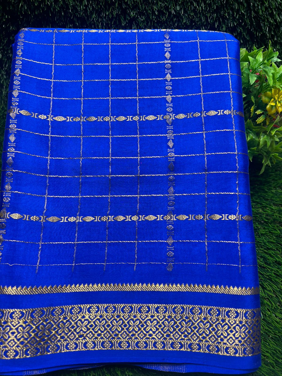 Pure Mysore Silk Saree.