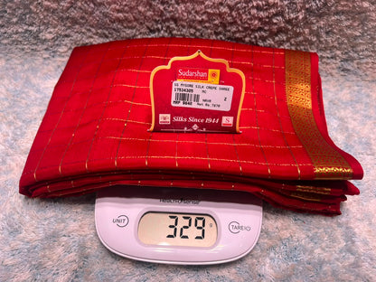 Pure Mysore Silk Saree ( 60 Grams )