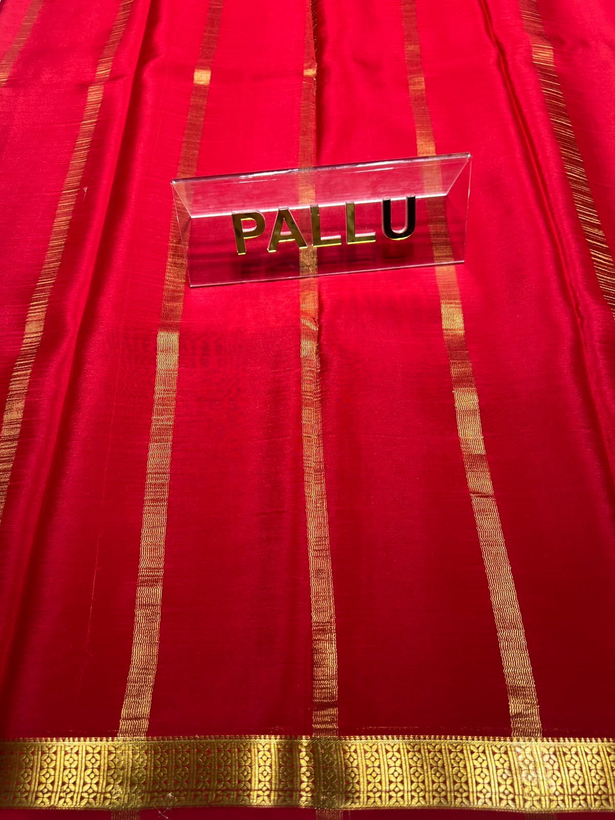 Pure Mysore Silk Saree ( 60 Grams )
