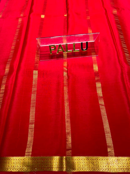Pure Mysore Silk Saree ( 60 Grams )