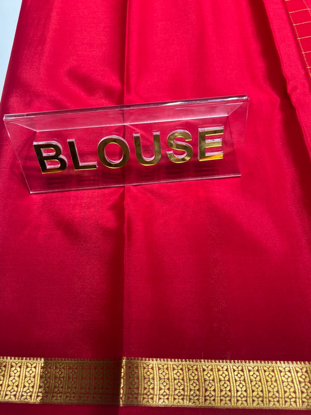 Pure Mysore Silk Saree ( 60 Grams )