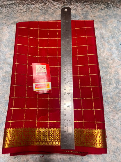 Pure Mysore Silk Saree ( 60 Grams )
