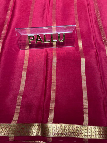 Pure Mysore Silk Saree ( 60 Grams )