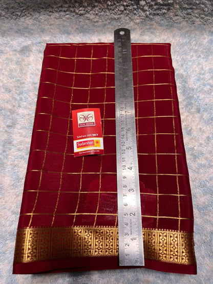 Pure Mysore Silk Saree ( 60 Grams )