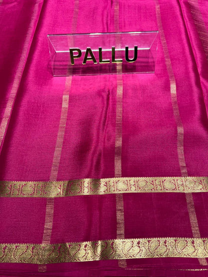 Pure Mysore Silk Saree ( 60 Grams )