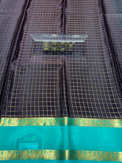 Pure Mysore Silk Saree ( 60 Grams )
