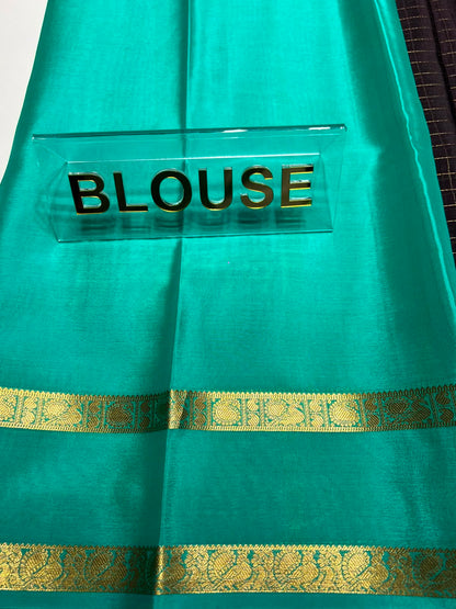 Pure Mysore Silk Saree ( 60 Grams )