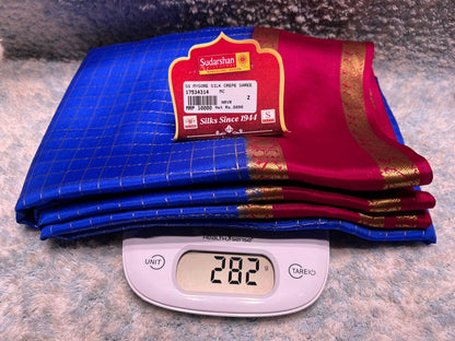 Pure Mysore Silk Saree ( 60 Grams )