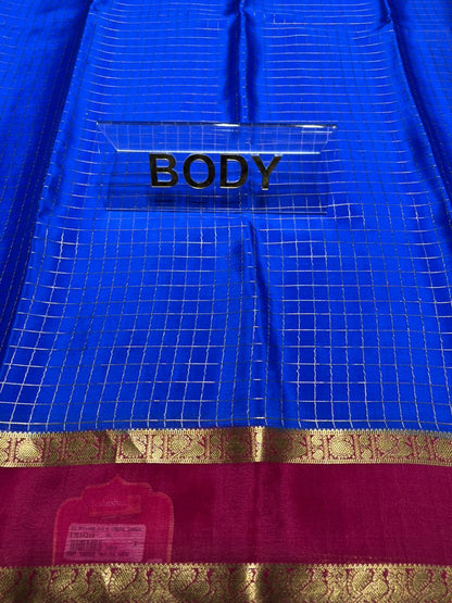 Pure Mysore Silk Saree ( 60 Grams )