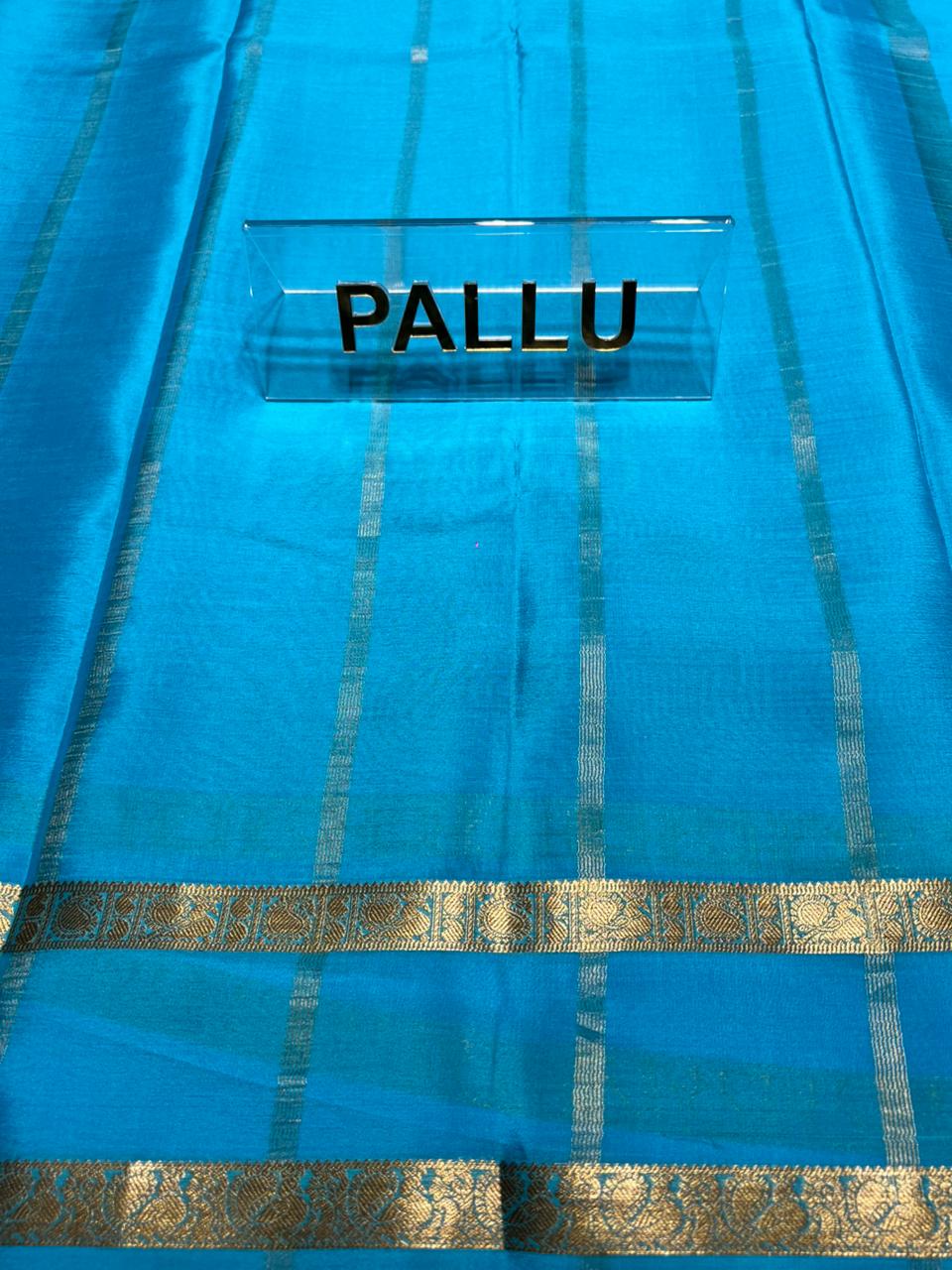 Pure Mysore Silk Saree ( 60 Grams )