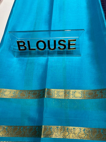 Pure Mysore Silk Saree ( 60 Grams )