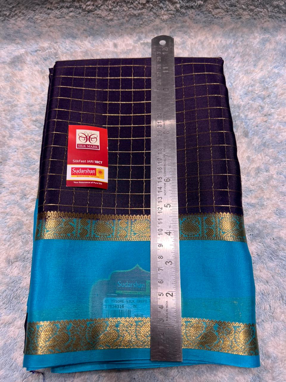 Pure Mysore Silk Saree ( 60 Grams )