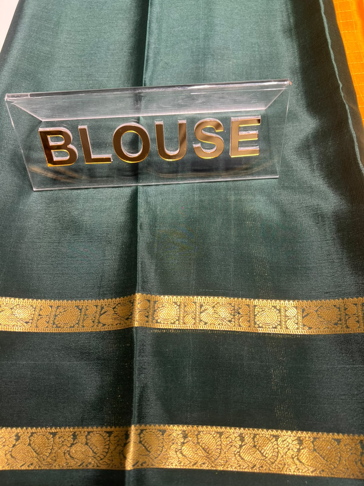 Pure Mysore Silk Saree ( 60 Grams )
