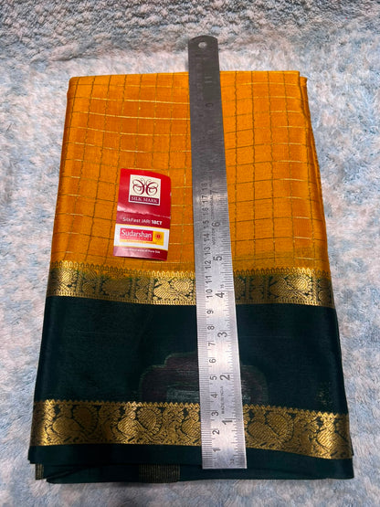 Pure Mysore Silk Saree ( 60 Grams )