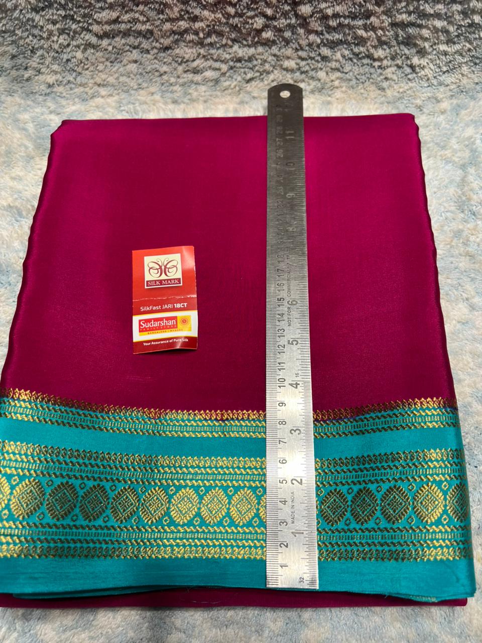 Pure Mysore Silk Saree.