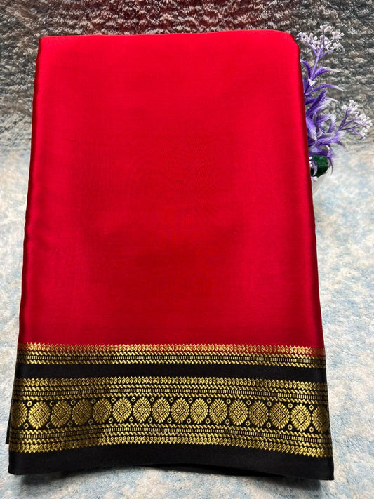Pure Mysore Silk Saree.