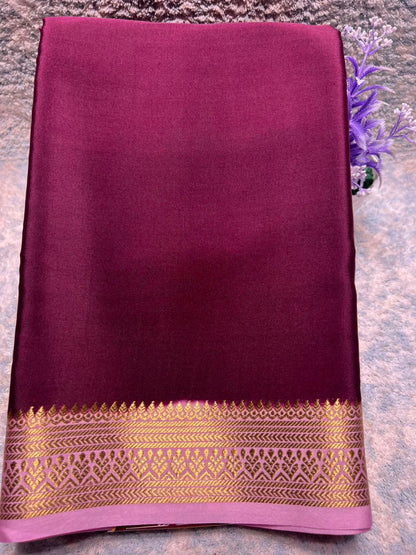 Pure Mysore Silk Saree.