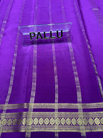 Pure Mysore Silk Saree.