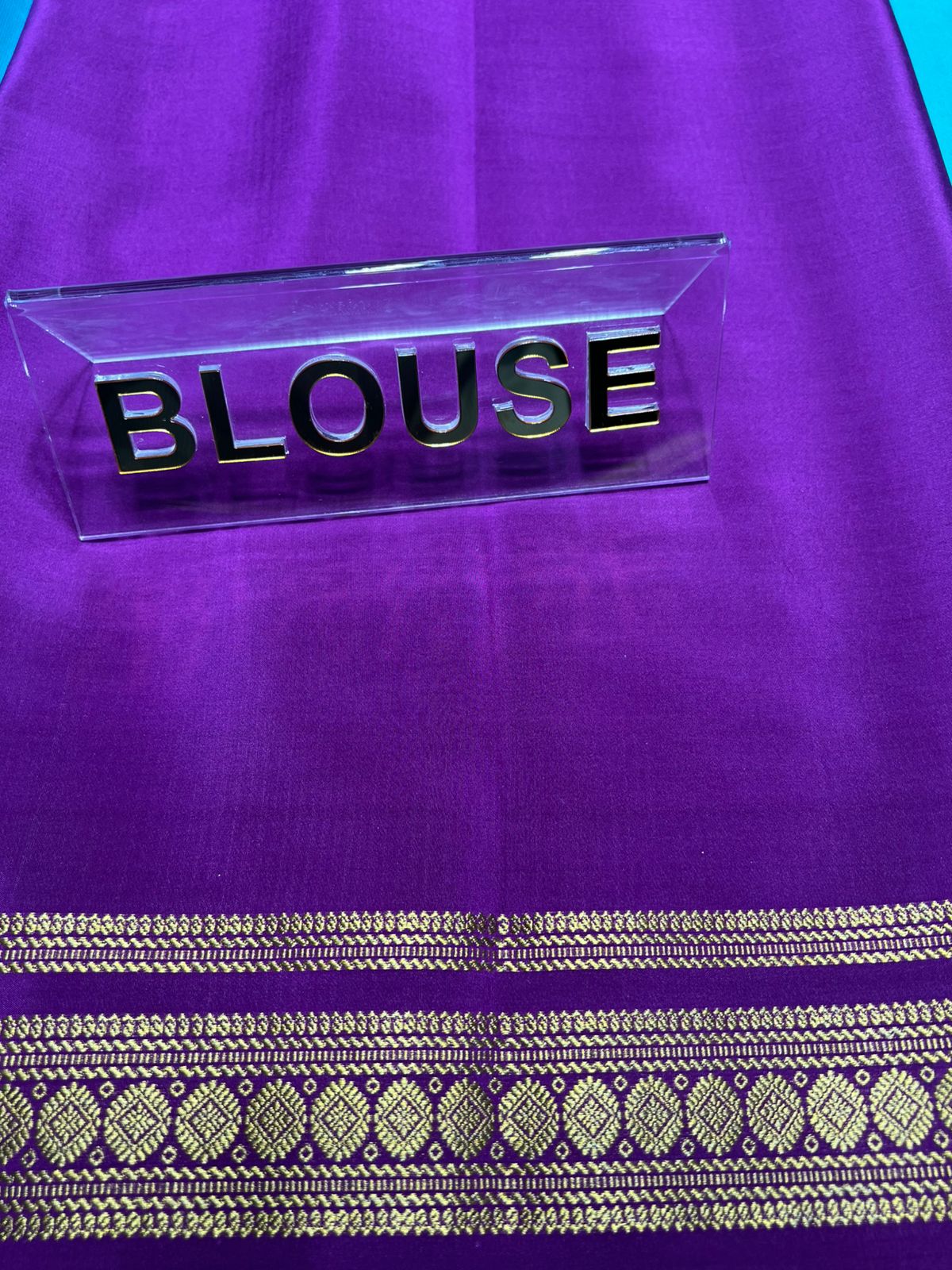 Pure Mysore Silk Saree.