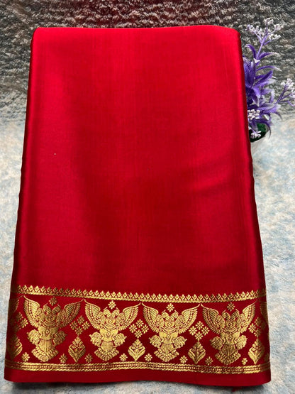 Pure Mysore Silk Saree.