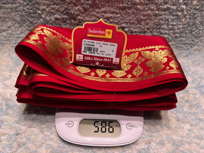 Pure Mysore Silk Saree.