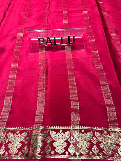 Pure Mysore Silk Saree.
