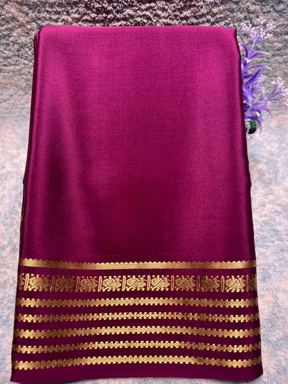 Pure Mysore Silk Saree.