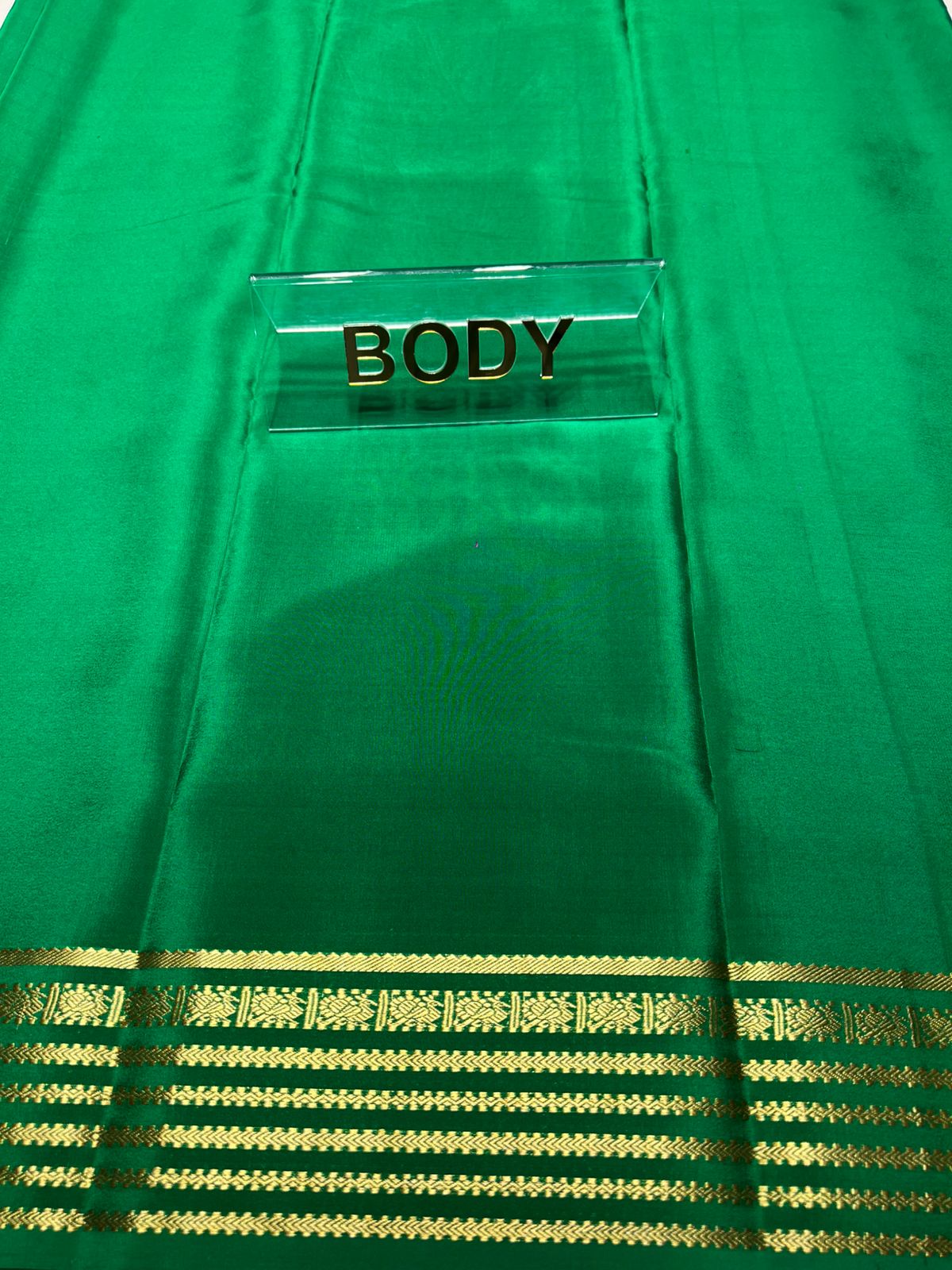 Pure Mysore Silk Saree.
