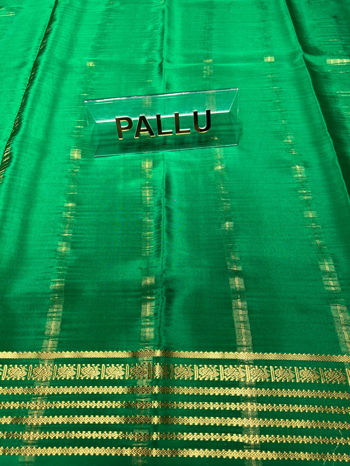 Pure Mysore Silk Saree.