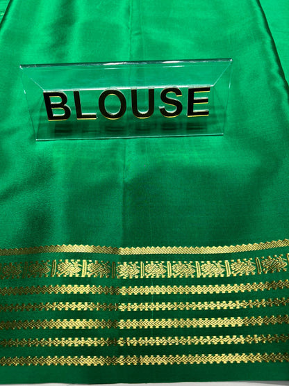 Pure Mysore Silk Saree.