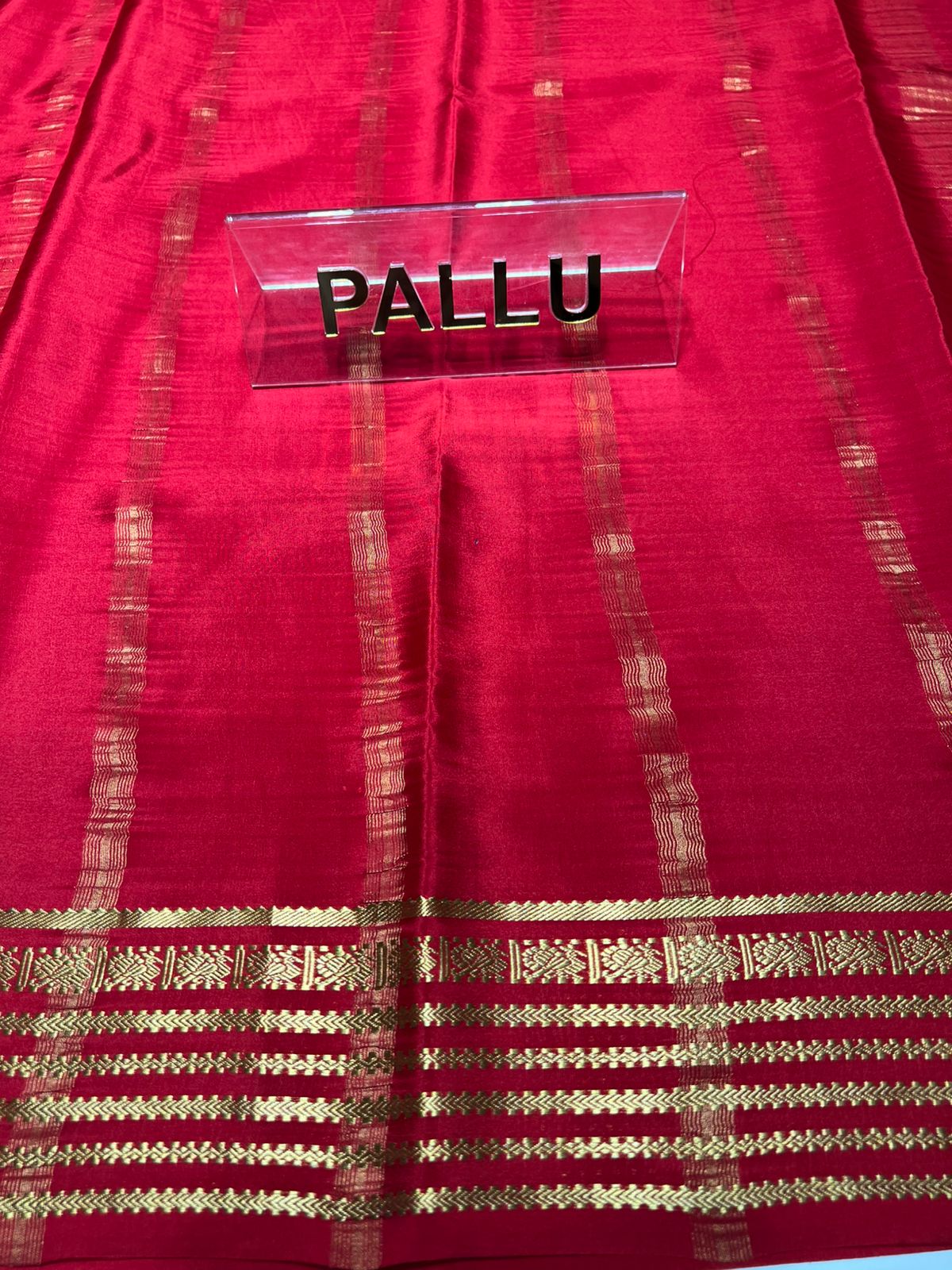 Pure Mysore Silk Saree.