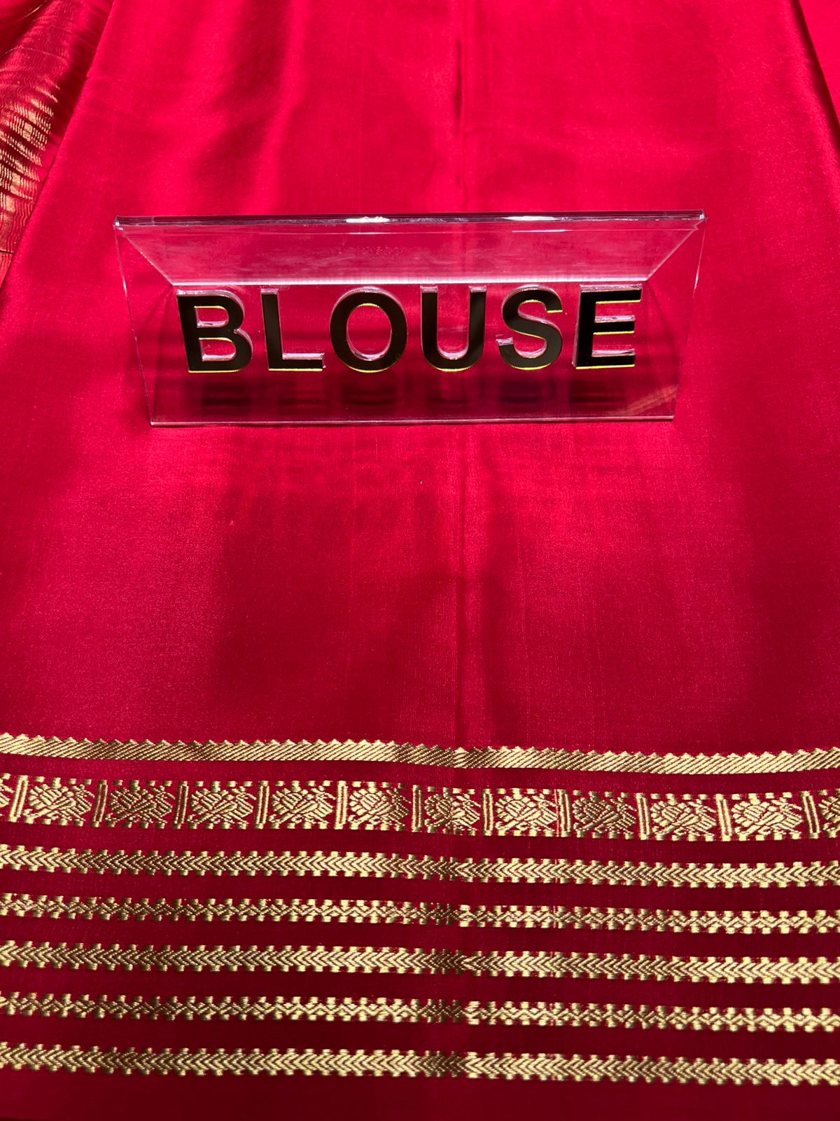 Pure Mysore Silk Saree.