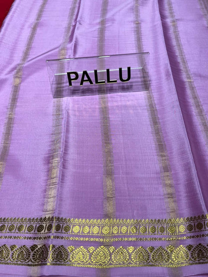 Pure Mysore Silk Saree.
