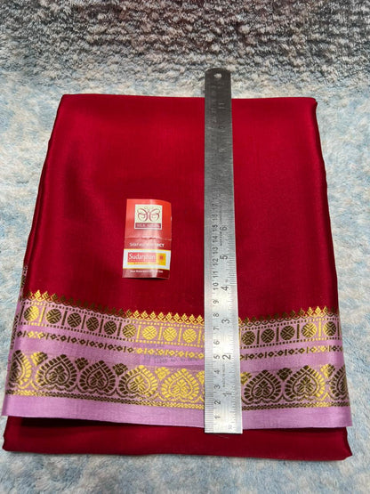 Pure Mysore Silk Saree.