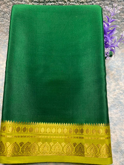 Pure Mysore Silk Saree.