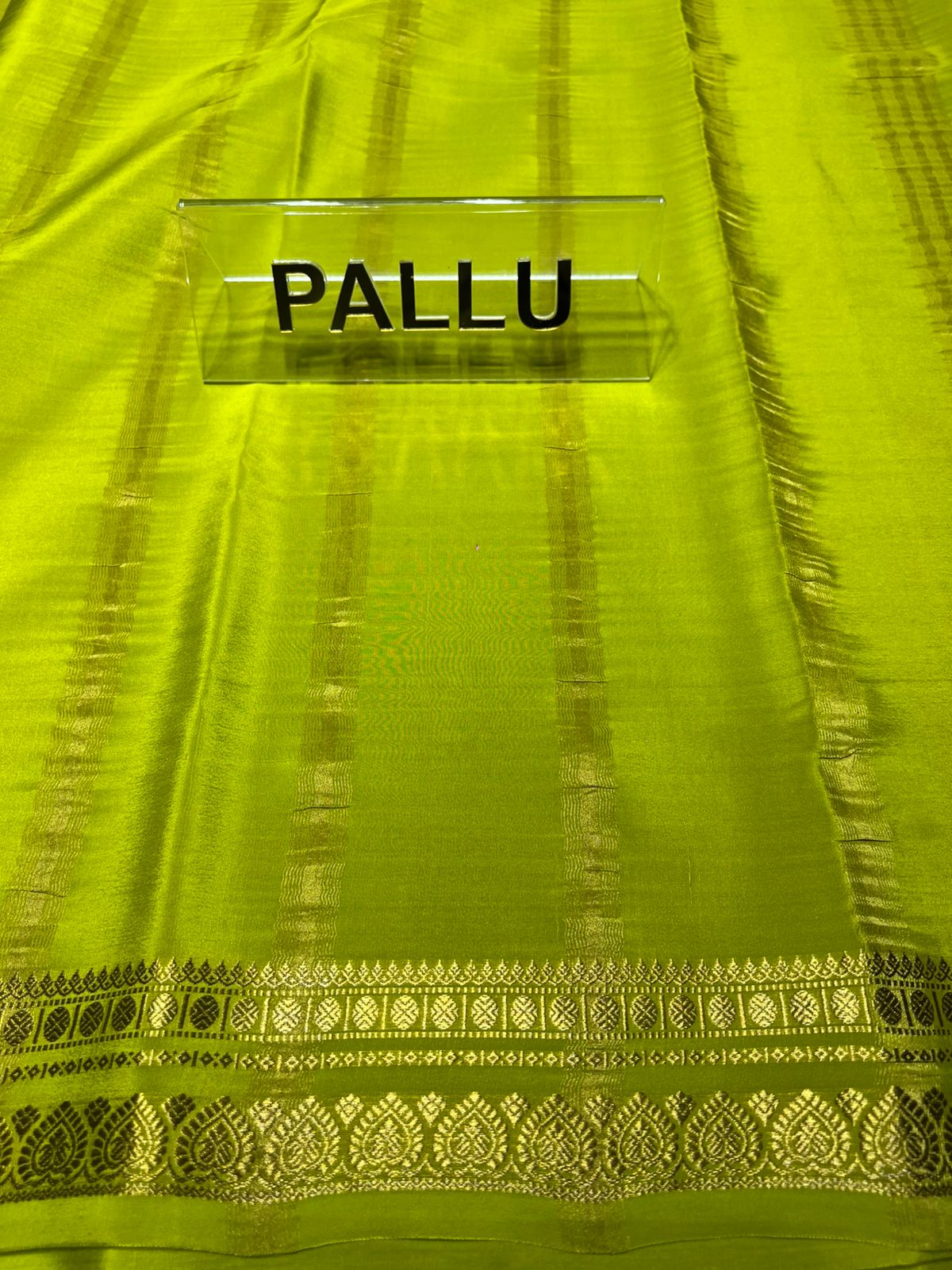 Pure Mysore Silk Saree.