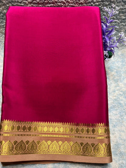 Pure Mysore Silk Saree.